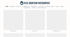 Desktop Screenshot of kylenorton.com